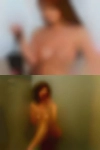 Naked woman with haven