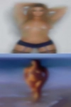 Nude woman cigar