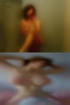 Older swinging woman